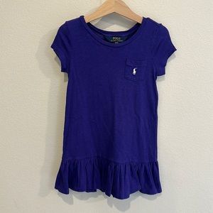 EUC 4/4T POLO Ralph Lauren Purple Dress!